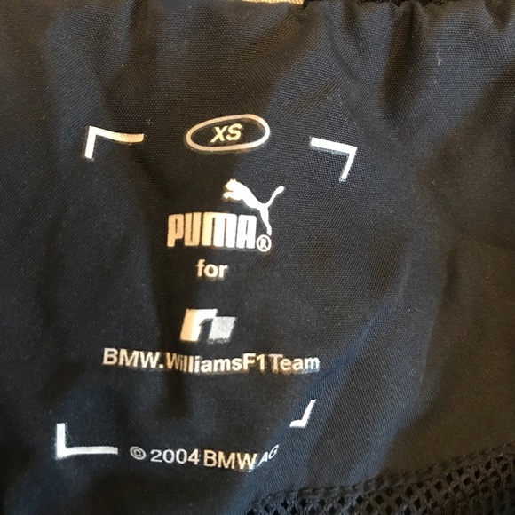 Puma BMW Hoodie Sleeveless Zipper Down Vest size XS - Picture 5 of 5